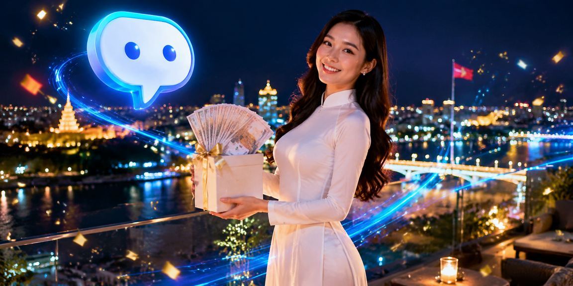Người chơi mặc áo dài truyền thống Huế, biểu tượng của trải nghiệm giải trí tinh tế tại mad68